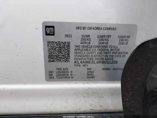 2024 BUICK ENCORE GX KL4AMESL6RB011206 Photo 8