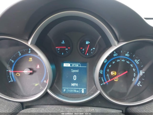 1G1PC5SB8E7442100 Chevrolet Cruze 1lt Auto
