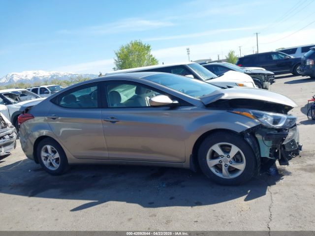 5NPDH4AE1EH468874 Hyundai ELANTRA SE