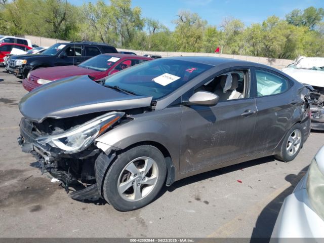 5NPDH4AE1EH468874 Hyundai ELANTRA SE