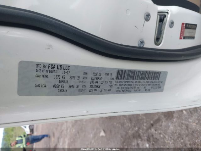 3C4NJCAB4JT250799 Jeep Compass Sport Fwd
