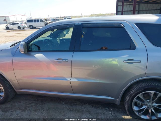 1C4RDJDG8LC260402 Dodge Durango Gt Plus Awd