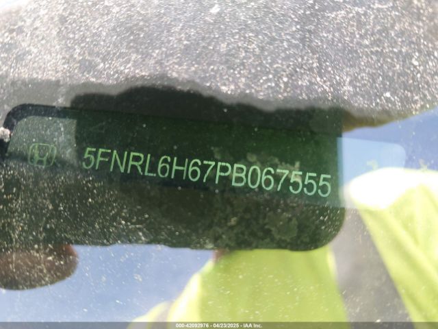 5FNRL6H67PB067555 Honda Odyssey Ex-l