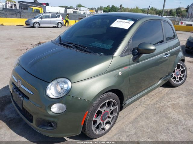 2012 FIAT 500 3C3CFFBR4CT352634 Photo 1