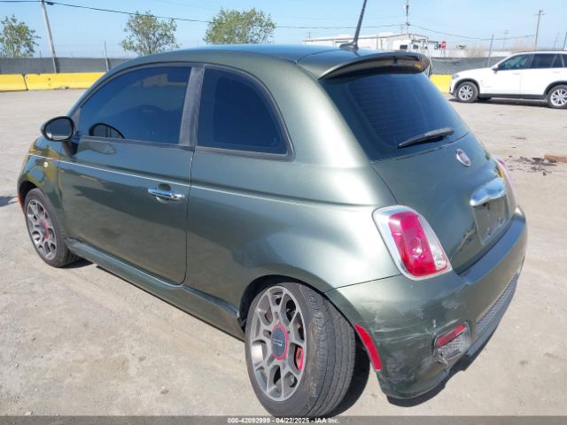 2012 FIAT 500 3C3CFFBR4CT352634 Photo 2