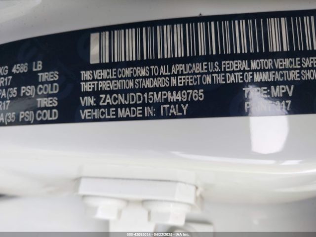2021 JEEP RENEGADE ZACNJDD15MPM49765 Photo 8