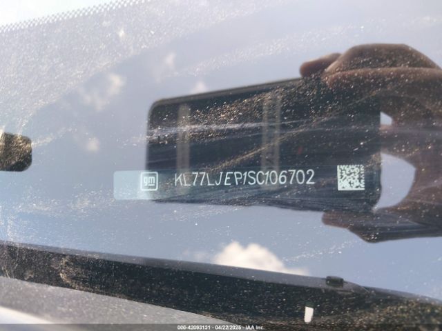 KL77LJEP1SC106702 Chevrolet Trax Fwd 2rs