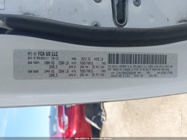 1C4NJPBA2GD502240 Jeep Patriot Sport