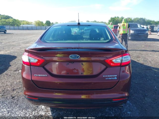 3FA6P0RU5FR167450 Ford Fusion Hybrid Titanium