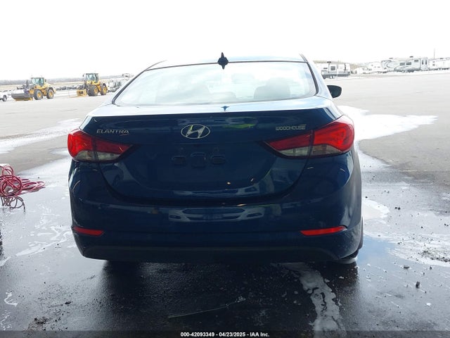 KMHDH4AE3GU519912 Hyundai ELANTRA SE