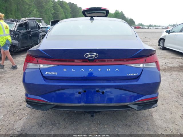 KMHLP4AG7NU360180 Hyundai Elantra Limited