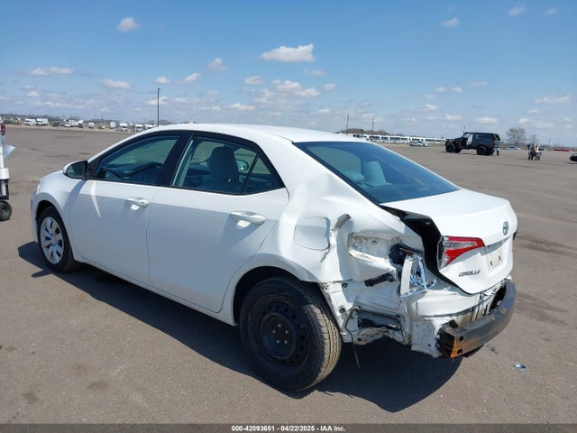2T1BURHE8GC485702 Toyota COROLLA LE