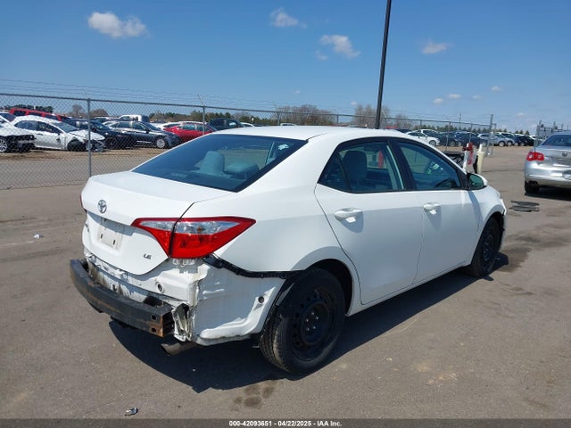 2T1BURHE8GC485702 Toyota COROLLA LE