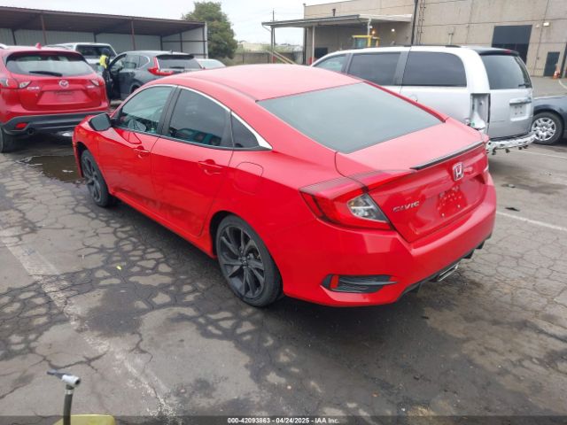 2HGFC2F80KH538093 Honda Civic Sport