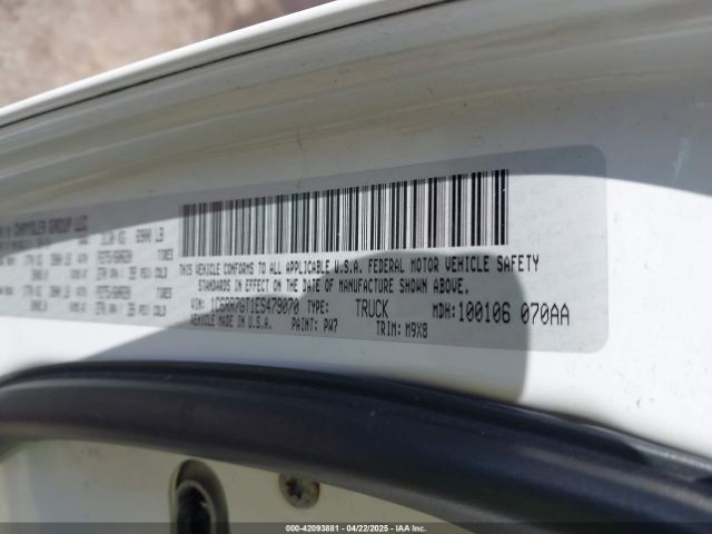 1C6RR7GT1ES479070 RAM 1500 Big Horn