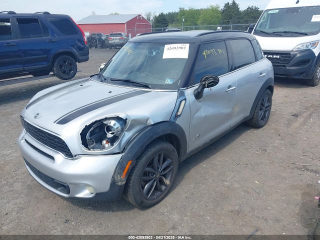 2012 MINI COOPER S COUNTRYMAN WMWZC5C56CWM13283 Photo 1