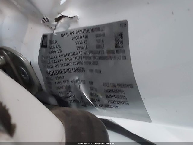 1GCHSBEA4G1395976 Chevrolet Colorado Wt