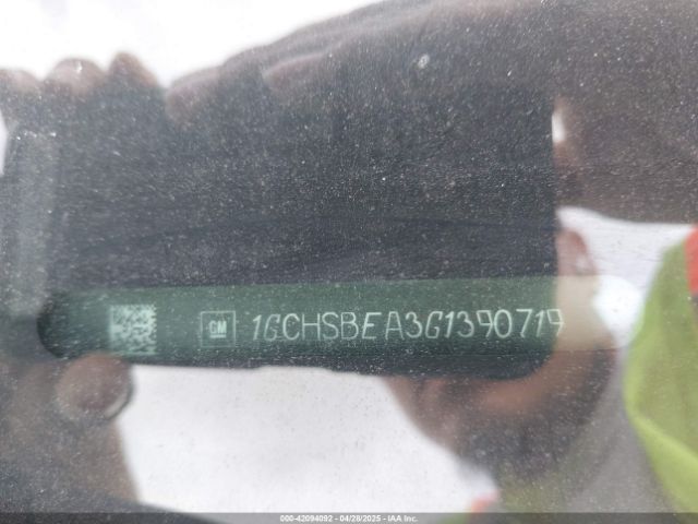 1GCHSBEA3G1390719 Chevrolet Colorado Wt