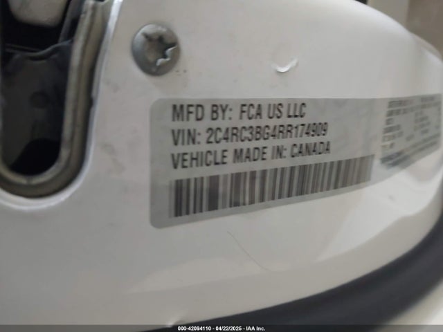 Chrysler Pacifica Touring L Awd 2024 2C4RC3BG4RR174909 Image 9