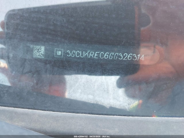 3GCUKREC6GG326314 Chevrolet Silverado 1500 2lt