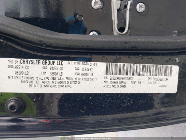 2014 CHRYSLER 300 2C3CCAAG7EH175973 Photo 8