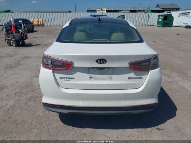 KNAGN4AD5G5092273 KIA Optima Hybrid Ex