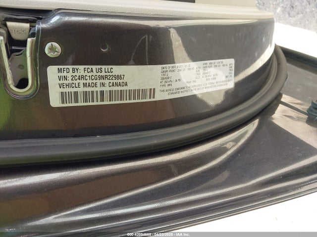 Chrysler Voyager Lx 2022 2C4RC1CG9NR229867 Image 9