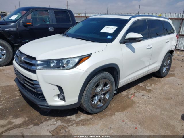 5TDDZRFH5KS958544 Toyota Highlander Limited Platinum