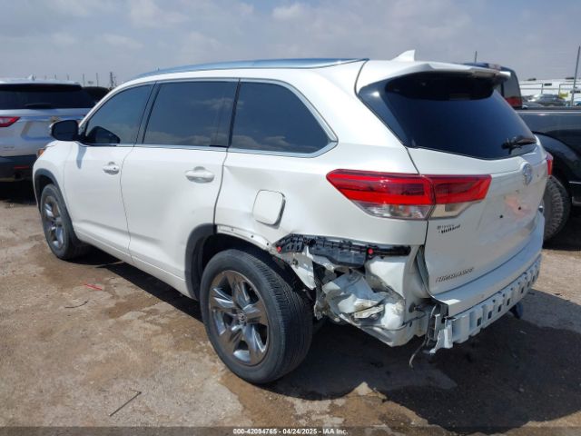 5TDDZRFH5KS958544 Toyota Highlander Limited Platinum