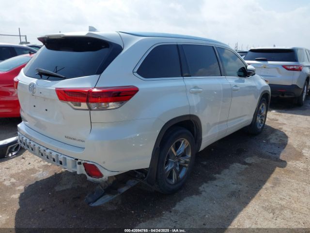 5TDDZRFH5KS958544 Toyota Highlander Limited Platinum