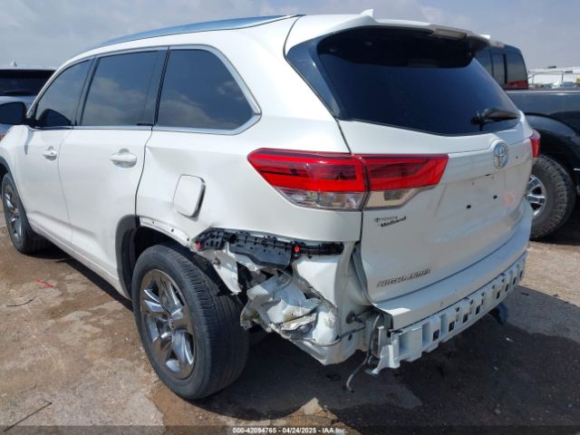 5TDDZRFH5KS958544 Toyota Highlander Limited Platinum
