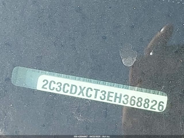 2C3CDXCT3EH368826 Dodge CHARGER R/T