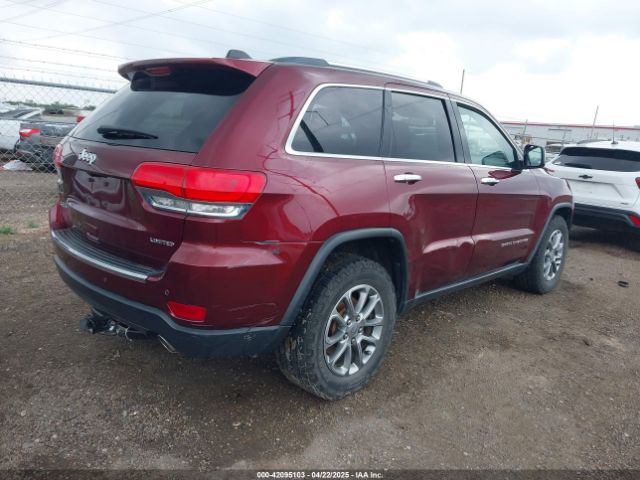 1C4RJFBG0GC354322 Jeep Grand Cherokee Limited