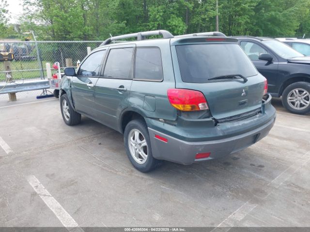 2003 MITSUBISHI OUTLANDER JA4LZ31G33U016622 Photo 2