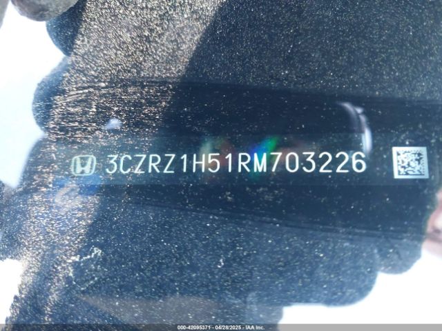 3CZRZ1H51RM703226 Honda Hr-v 2wd Sport/2wd Sport W/o Bsi