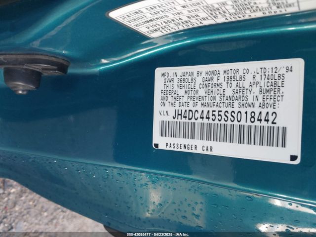 1995 ACURA INTEGRA JH4DC4455SS018442 Photo 8