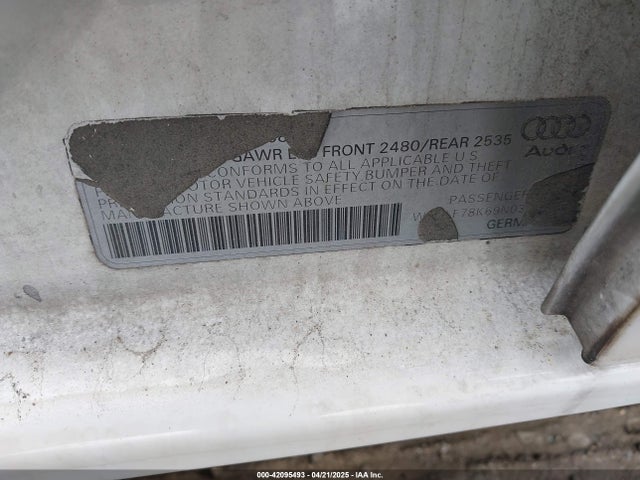 2009 AUDI A4 WAULF78K69N038646 Photo 8