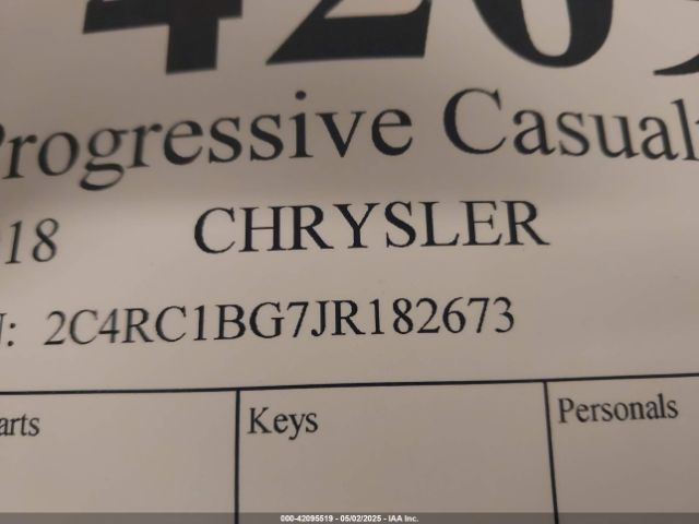 2018 CHRYSLER PACIFICA 2C4RC1BG7JR182673 Photo 8