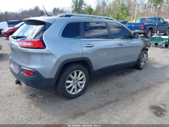 1C4PJMDBXFW511719 Jeep Cherokee Limited