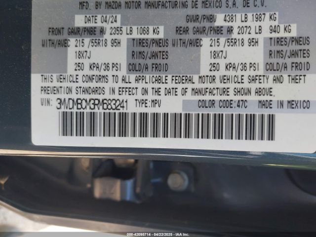 3MVDMBCM3RM683241 Mazda Cx-30 2.5 S Carbon Edition