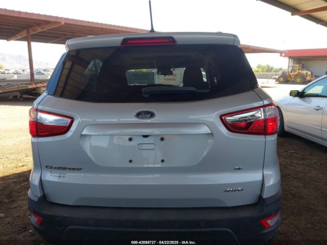 MAJ6P1UL5JC209580 Ford Ecosport Se
