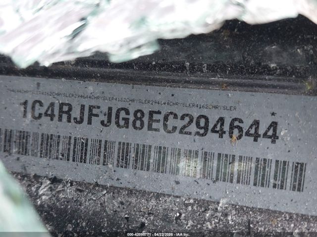 1C4RJFJG8EC294644 Jeep Grand Cherokee Summit