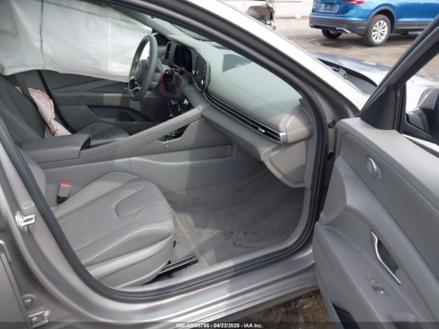 KMHLM4AJ6MU007173 Hyundai Elantra Hybrid Blue