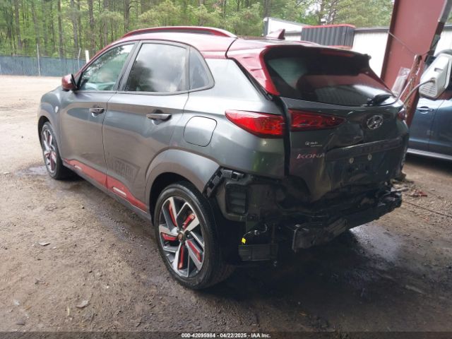 2019 HYUNDAI KONA KM8K53A5XKU303722 Photo 2