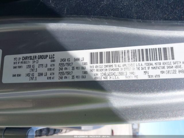 2014 JEEP WRANGLER UNLIMITED 1C4BJWDGXEL156813 Photo 8