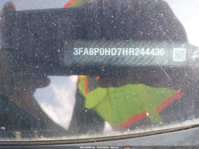 3FA6P0HD7HR244436 Ford FUSION SE
