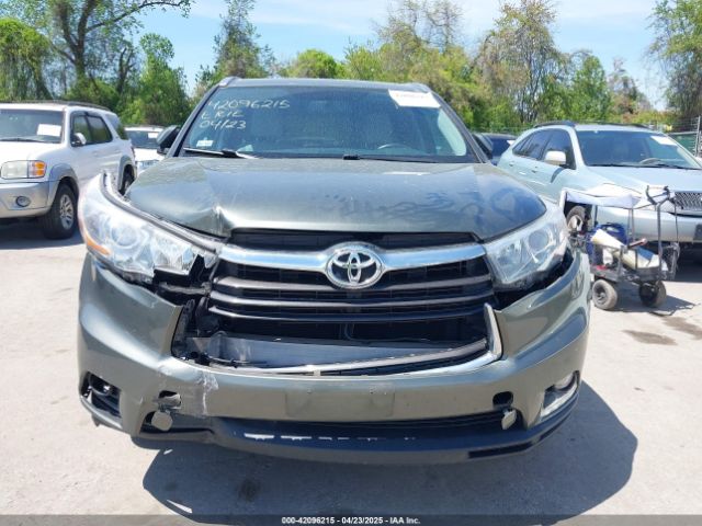 5TDDKRFHXES022587 Toyota Highlander Limited V6