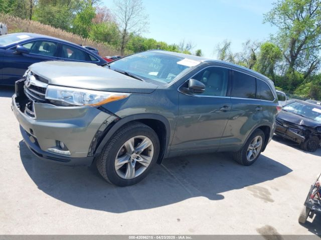 5TDDKRFHXES022587 Toyota Highlander Limited V6