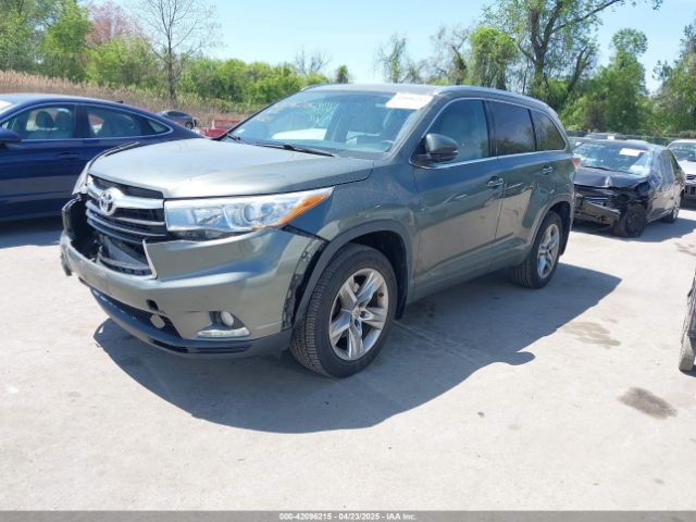 5TDDKRFHXES022587 Toyota Highlander Limited V6