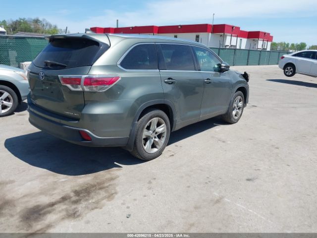 5TDDKRFHXES022587 Toyota Highlander Limited V6